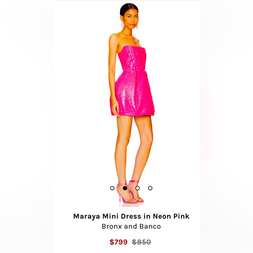 Sequin dress Bronx and Bancó